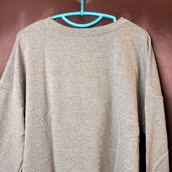 DOLNINE Women's 14W-16W Christmas Sweatshirt Side Slit Top Casual Pullover Shirt - Picture 11 of 12